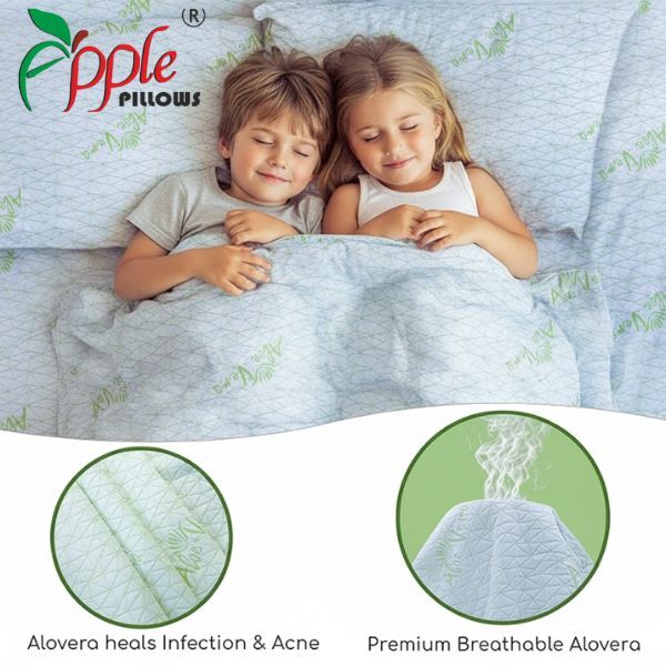 Apple Pillows Waterproof Natural Aloevera Mattress Protector