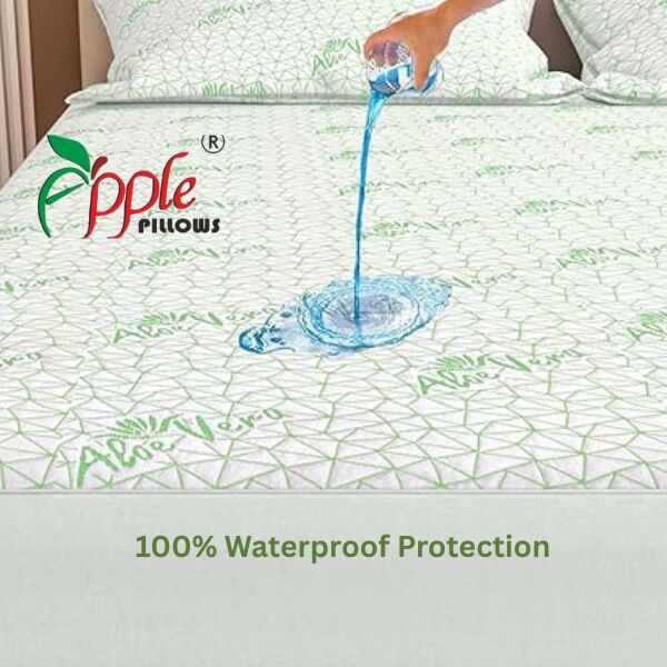 Apple Pillows Waterproof Natural Aloevera Mattress Protector Main