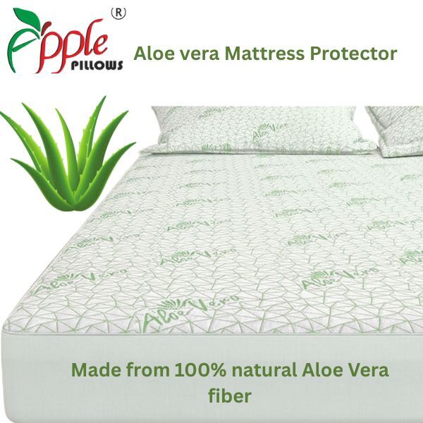 Apple Pillows Waterproof Natural Aloevera Mattress Protector